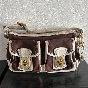 Y2K Coach Legacy Turnlock Satchel